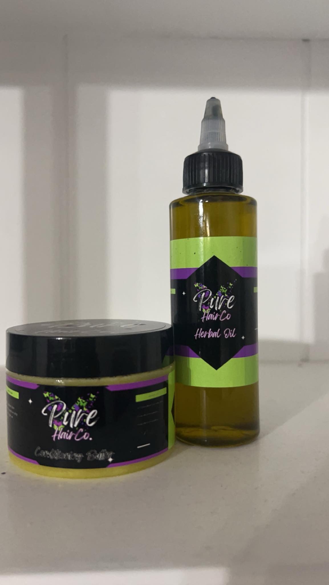 Pure Hair Co. Herbal Oil & Conditioning Butter Set